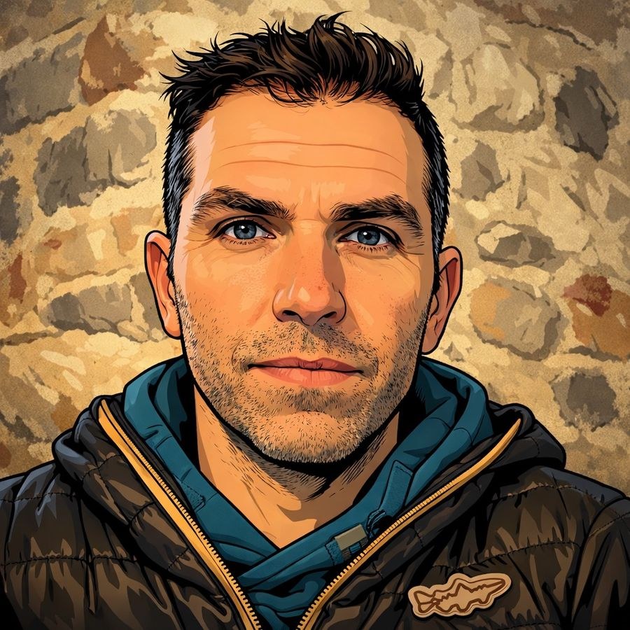 Portrait illustré de Geoffroy Gledel
